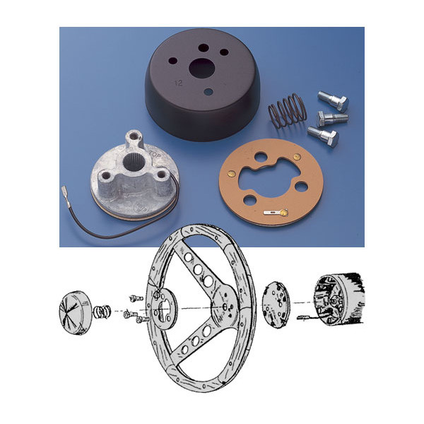 Grant Steering wheel boss kit adapter Parts Number GB3000 MOONEYES