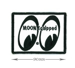 Photo1: MOON Equipped Vintage Patch