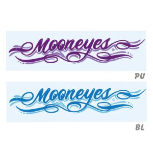 Photo1: MOONEYES Pinstripe Sticker