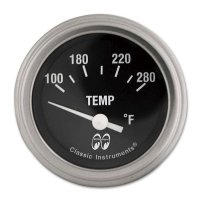 MOON Equipped 2inch Water temperature (Electric)   (Black)