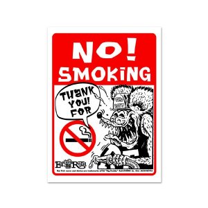Photo1: Rat Fink Message Board NO Smoking