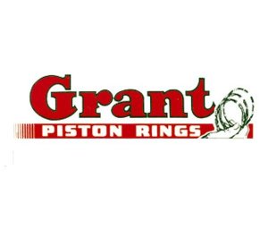 Photo1: HOT ROD Sticker Grant PISTON RINGS Sticker