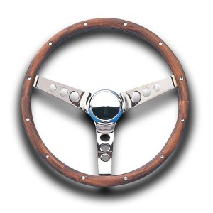 Photo1: Grant Classic Wood Model Steering Wheel 38cm