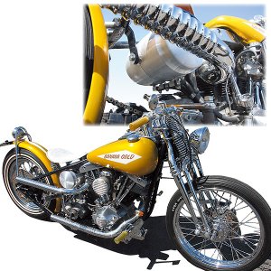 Photo3: MOON Oil Tank "MC" 1GALS.