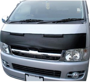 Photo1: MOONEYES Hood Guard Bra TOYOTA