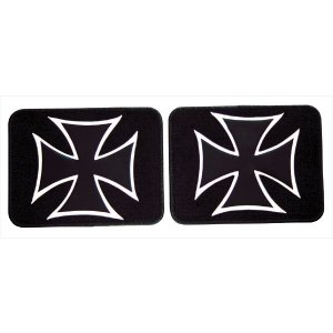 Photo1: Iron Cross Floor Mat Rear Type
