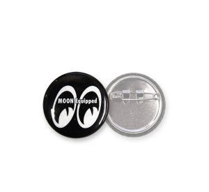 Photo1: MOON Equipped Can Badge Black