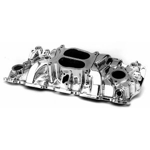 Photo1: Powre Plus Intake Manifold SB Chevy 180゜Non Polished