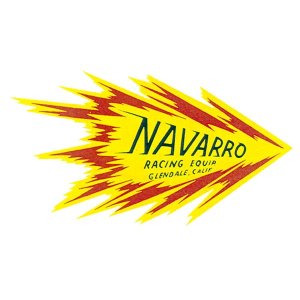 Photo1: HOT ROD Sticker NAVARRO RACING EQUIP Sticker