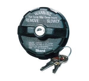Photo1: STANT Gas Cap W/Key Black