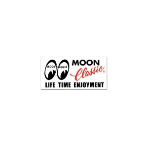 Photo1: MOON Classic Logo Sticker