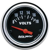 Performance Traditional  Gauge Volts  (8-18 Volts)