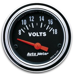 Photo1: Performance Traditional  Gauge Volts  (8-18 Volts)