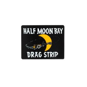 Photo1: HOT ROD Sticker HALF MOON BAY DRAG STRIP Sticker