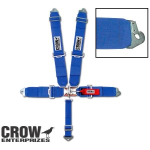 Photo1: Standard latch & Link CROW Seat Belt  (Bolt in Mount)    (CROW1104)