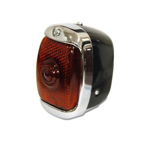 Photo1: Old School Tail Lamp, Black