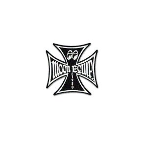 Photo1: MOON Equip Iron Cross Patch S Size