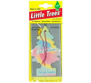 Photo1: Little Tree Air Freshener Cotton Candy