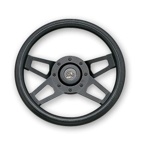 Photo1: Grant Challenger Foam Grip Black Spoke 34cm