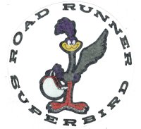 Road Runner Superbird Decal 25cm