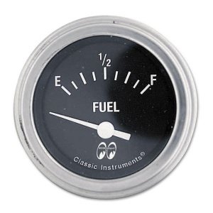 Photo1: MOON Equipped 2inch Fuel Level 0-30 -67GM Type  (Black)