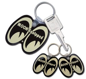 Photo1: MOON Equipped Key Ring