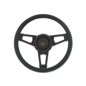 Photo1: Grant Challenger Foam Grip Black 3 Spoke 34cm