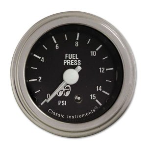 Photo1: MOON Equipped 2inch Fuel Level 0-90 GM Type  (Black)