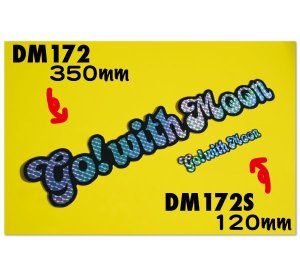 Photo3: Go with MOON Prism Sticker Small