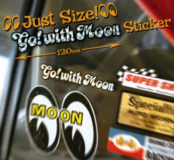 Go with MOON Prism Sticker Small