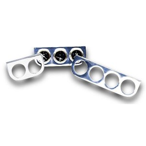 Photo1: Alumni Polish 2 1/16inch Gauge Pannel For 3 Gauge