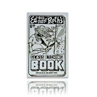 ED ROTH BOOK GLASS ETCHING