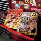 Additional Images2: Moon Vintage Sign Plate 1973 Back Cover