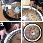 Additional Images2: White Ribbon for Motorcycles