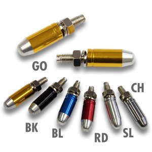 Photo1: Bullet License Bolt