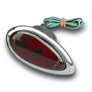 Photo1: 39 Ford Tear Drop Tail Lens