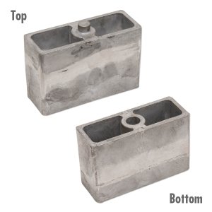 Photo2: Lowering Block - 3 inch Small Block