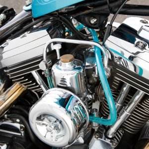 Photo2: Helix High pressure Fuel Hose 3ftx1/4"