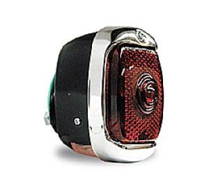 Photo1: Old School Tail Lamp for Motorcycle