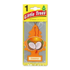 Photo1: Little Tree Air Freshener Coconut