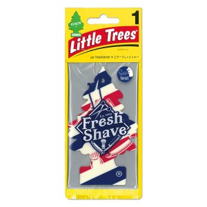 Photo1: Little Tree Paper Air Freshener Fresh Shave
