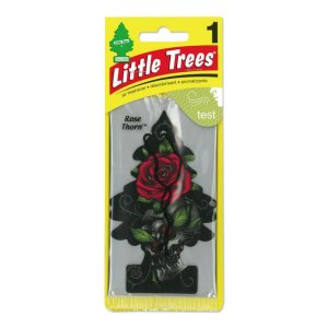 Photo1: Little Tree Paper Air Freshener Rose Thorn