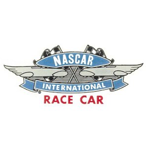 Photo1: HOT ROD Sticker NASCAR INTERNATIONAL RACE CAR Sticker