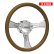 Photo1: Budnik Steering Wheel G5 13-3/4inch (1)
