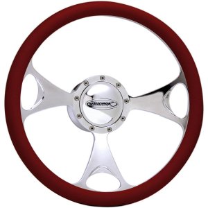 Photo1: Budnik Steering Wheel 430 15-1/2inch