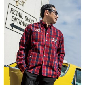 Photo1: MOON Windproof Shirts Jacket