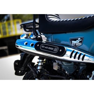 Photo2: HONDA DAX 125 Muffler Protector