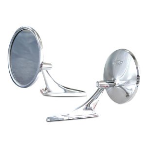 Photo1: Chevrolet Bowtie Logo Style Mirror