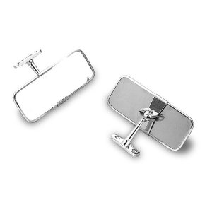 Photo1: Chromed Inner Rear View Mirror
