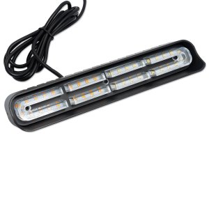 Photo4: White-Amber Strobe Lights Bar